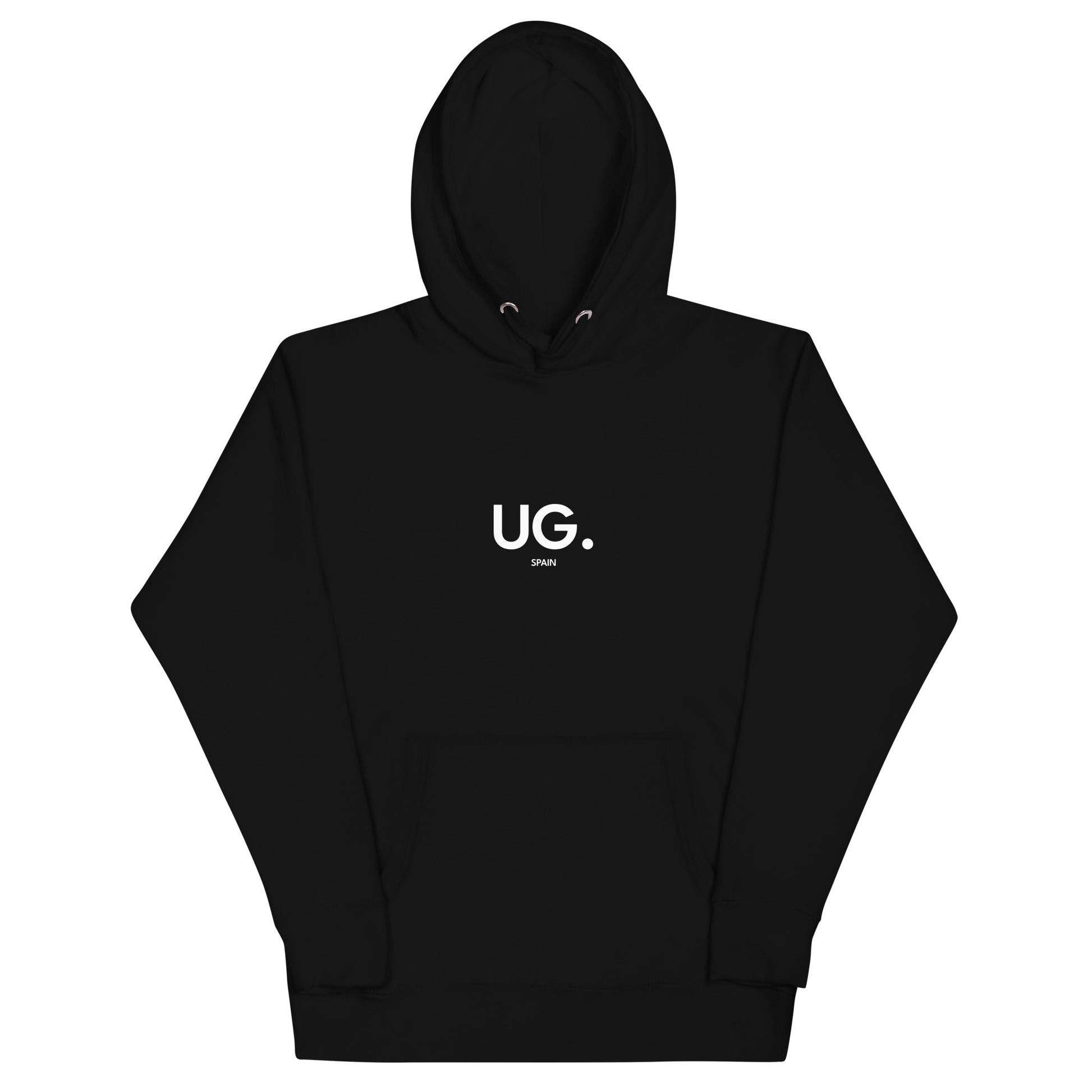 Sudadera con capucha Basic Black - UG.SPAIN