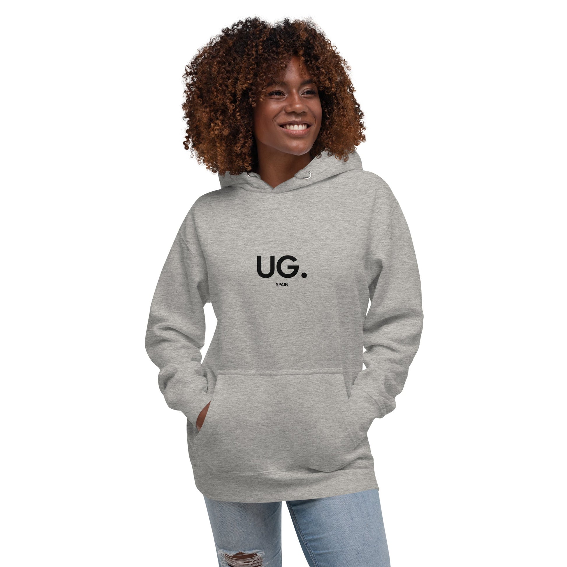 Sudadera con capucha Basic Grey - UG.SPAIN