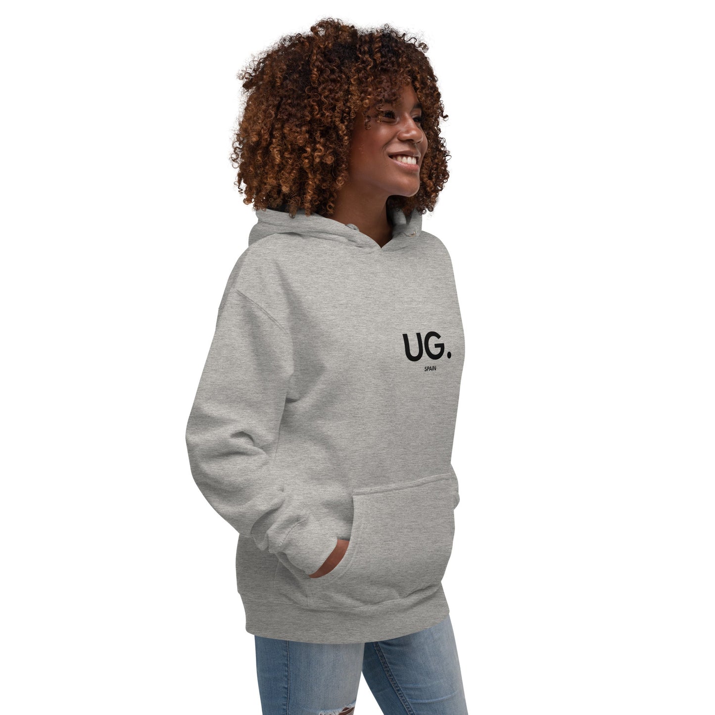 Sudadera con capucha Basic Grey - UG.SPAIN