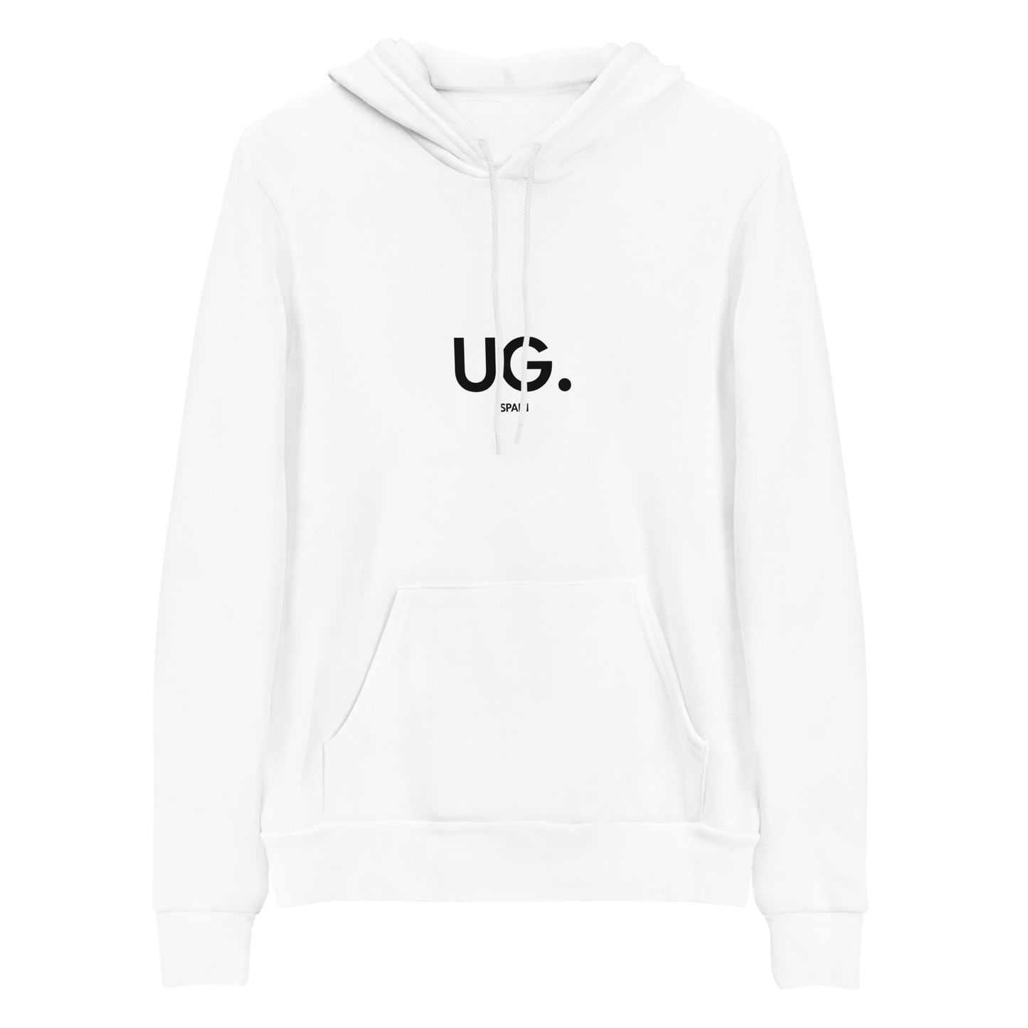 Sudadera con capucha Basic White - UG.SPAIN