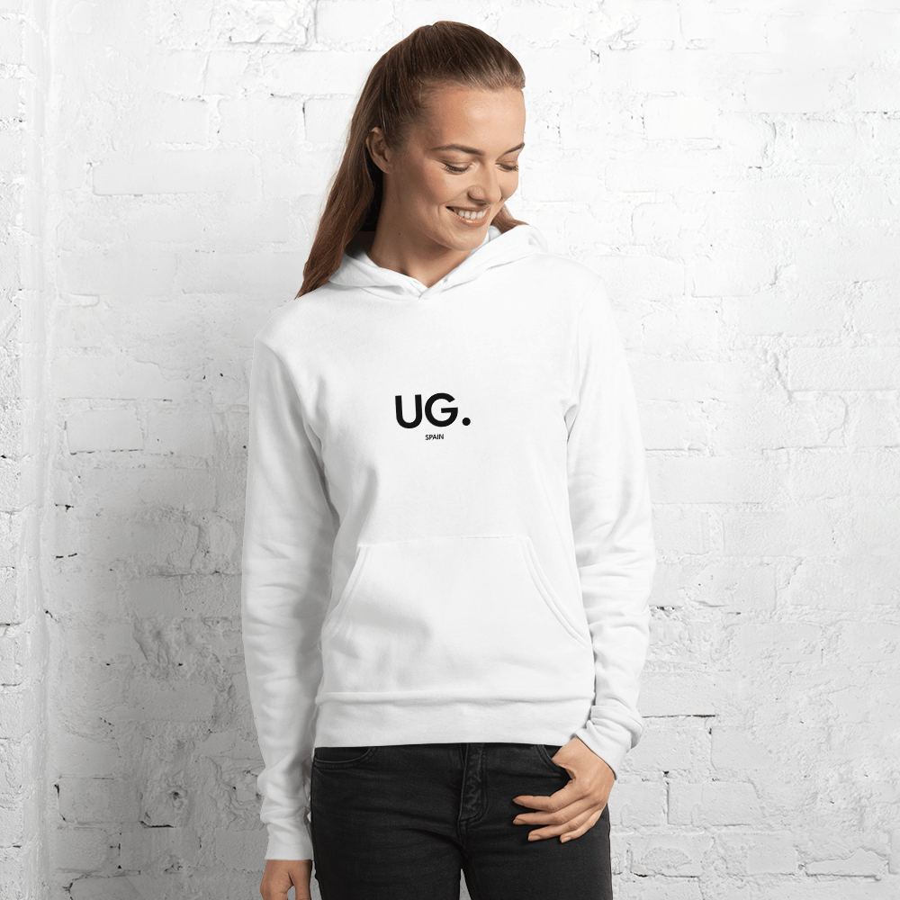 Sudadera con capucha Basic White - UG.SPAIN